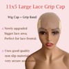 Lace Wig Grip Cap for Glueless Wig 11x5 Large Transparent