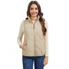 MAGCOMSEN Womens Winter Quilted Vests Lightweight Puffer Jackets Water Resistant