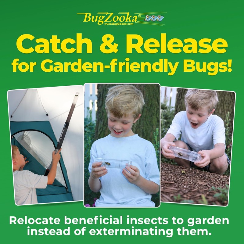 Bug Vacuum for Adults - No Batteries or Toxic Chemicals,
