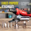 Berkling BSG-2000 Cordless Butane Soldering Torch Kit, 5-Way Adjustable Head,