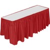 DecorRack Table Skirt, 29 in x 14 ft -BPA Free-