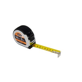 Keson PG18M16 Short Tape Measure with Nylon Coated Steel Blade (Graduations: ft, in, 1/8 & cm, mm), 1-Inch by 16-Foot/5-Meter