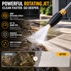 Turbo Nozzle for Pressure Washer – 360° Rotating Spray with