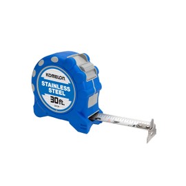 Stainless Steel Tape Measure, 1 Inx30 ft