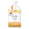 Olay Body Wash for Women, Ultra Moisture, 24hr Moisturizing, Hydrating