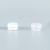 20 Pcs 5g Plastic Lotion Cream Jars Travel Cosmetic Powder