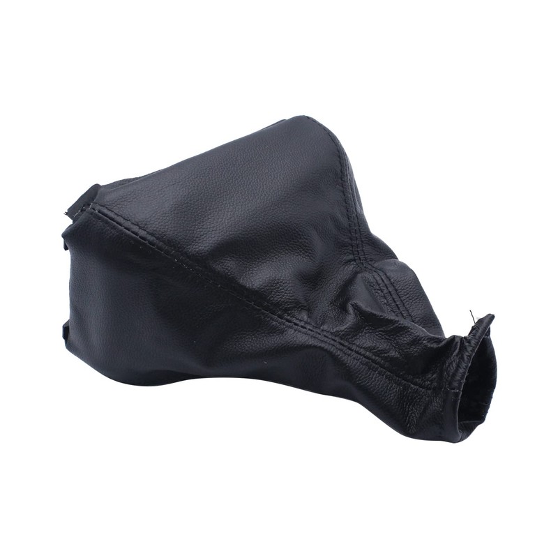 SHLPDFM Gear Stick Gaiter without Frame Accessories Genuine Leather Black