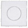 BANCHELLE Fuse Beads Boards Plastic PegBoards Kits Large Square Clear
