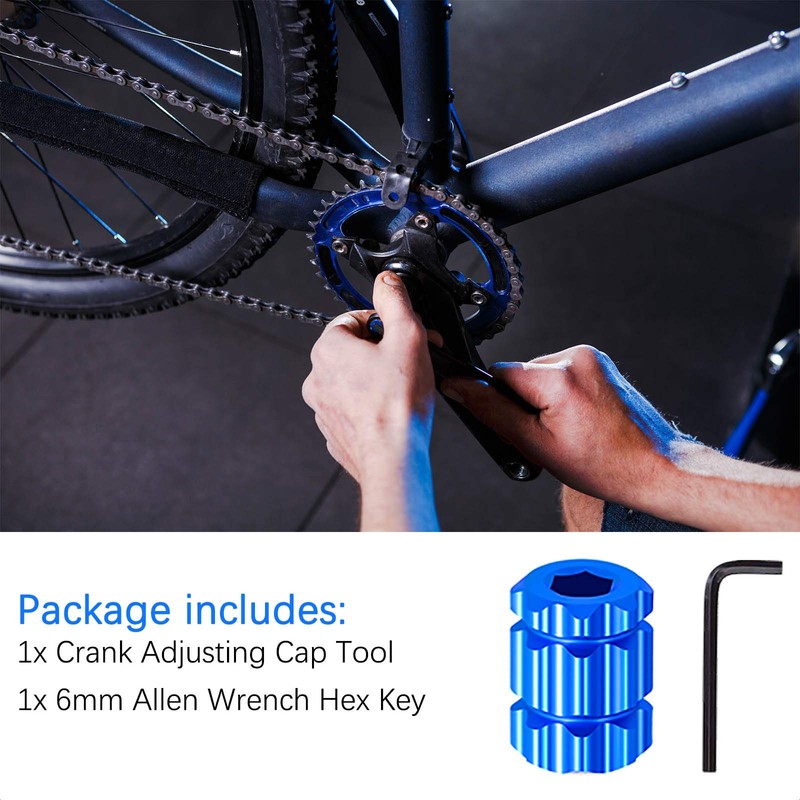 VANICE Crank Adjusting Cap Tool for Hollowtech II, Road MTB