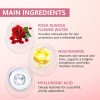 ABOTE 5% Niacinamide Serum with 5% Damascus Rose Water for
