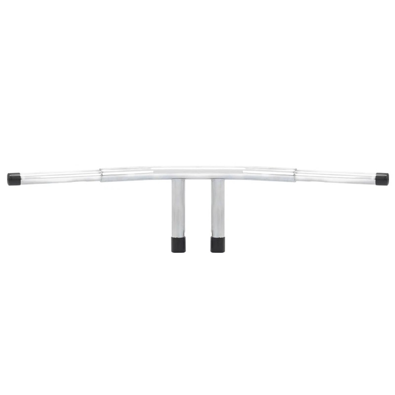 Unbranded 8"Rise 1 1/4" T-Bar Handlebars Bar Fits For Harley