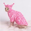 GigglyHouse Sphynx Cat Clothes, Cat Suit with Hat and Sweatshirt,