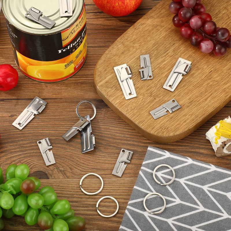 Eaasty P-38 and P-51 Military Style Can Openers with Key