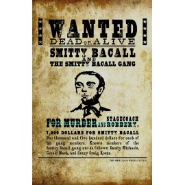 Django Unchained 11" x 17" Smitty Bacall wanted Collector's poster