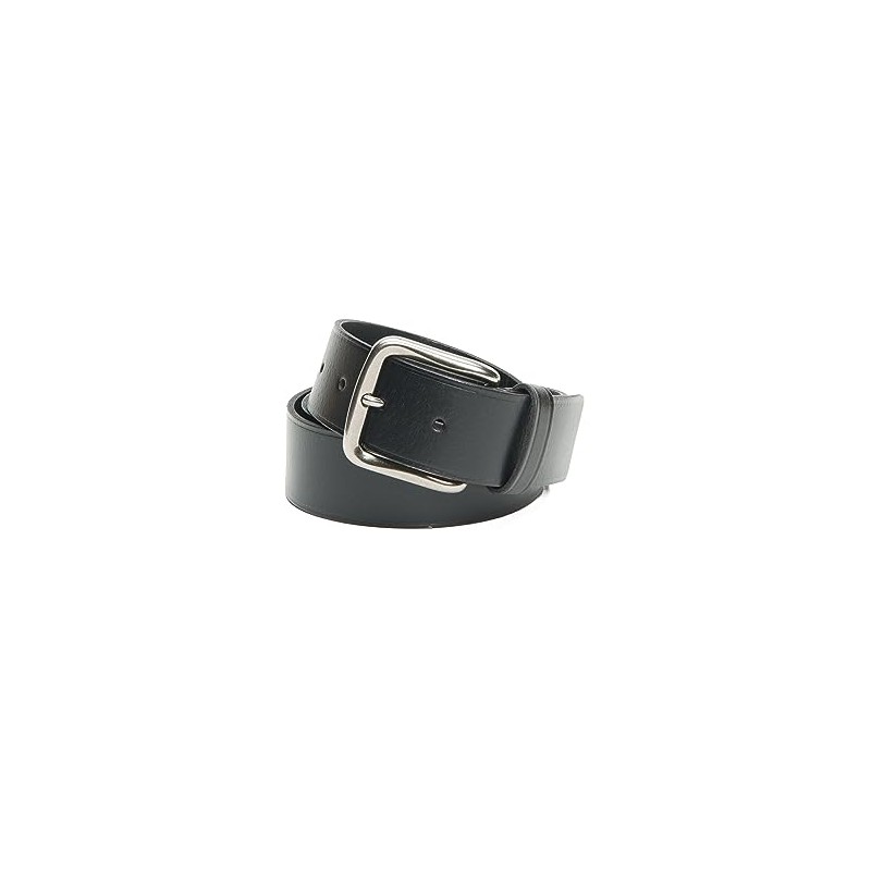 Frye Men's 40mm Flat Panel Leather Belt, Black, 34