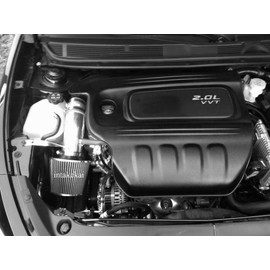 BLACK FIT 13 14 15 16 2013 2014 2015 2016 DODGE DART 2.0 2.0L / 2013 DODGE DART 2.4 2.4L AIR INTAKE KIT SYSTEMS INDUCTION