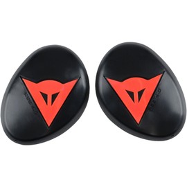 Dainese - Knee Slider Rss 4.0 Motorcycle Knee Pads Replacement Motorcycle Knee Pads for Men Women Black/Fluo Red N