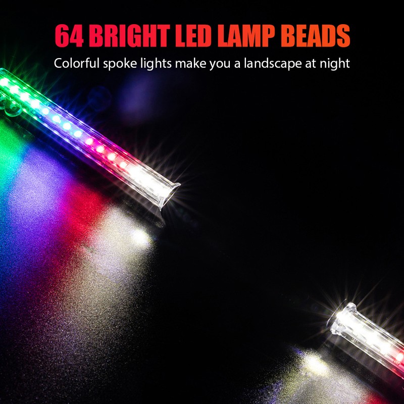 Wheels Spoke Light Waterproof Wheel Rim Lights Spoke Lights with