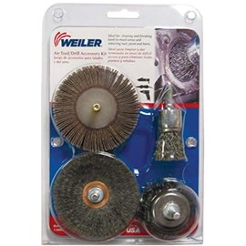 Weiler 13002 Air Tool/Drill Accessory Kit, Retail Pack, Made in The USA
