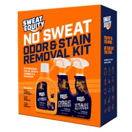 Sweat Equity NO SWEAT Odor and Stain Removal 3 Piece Laundry Kit