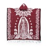St Jude Our Lady of Guadalupe Poncho Cape Shawl Blanket