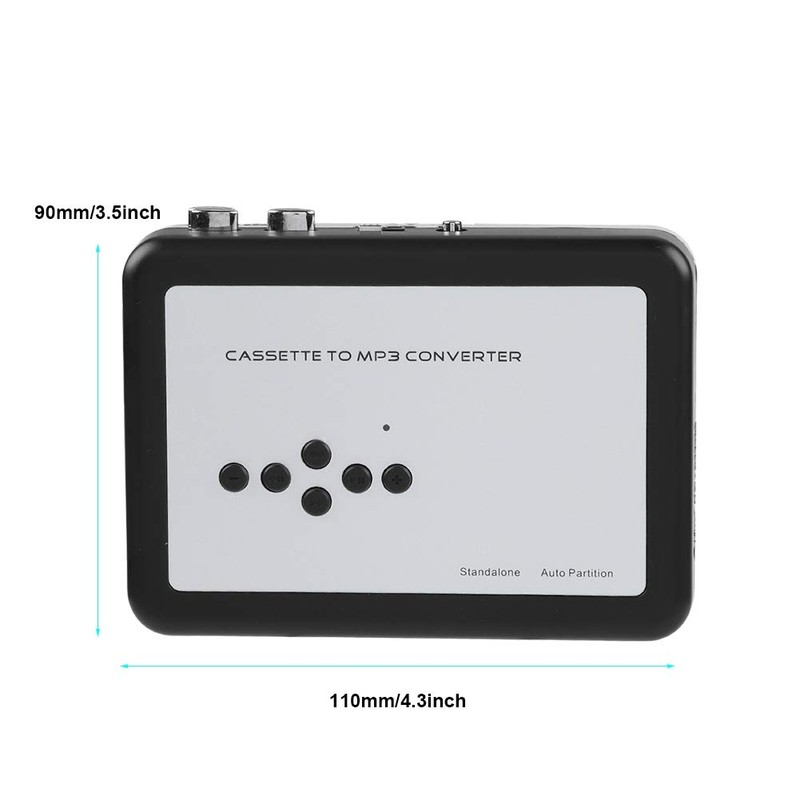 Cassette MP3 Converter, Portable Cassette Tape to MP3 Converter Unidad