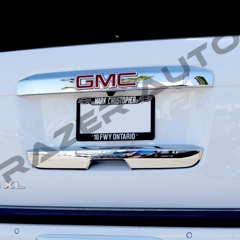 Razer Auto Triple Chrome Plated Upper Tailgate Door Handle Cover