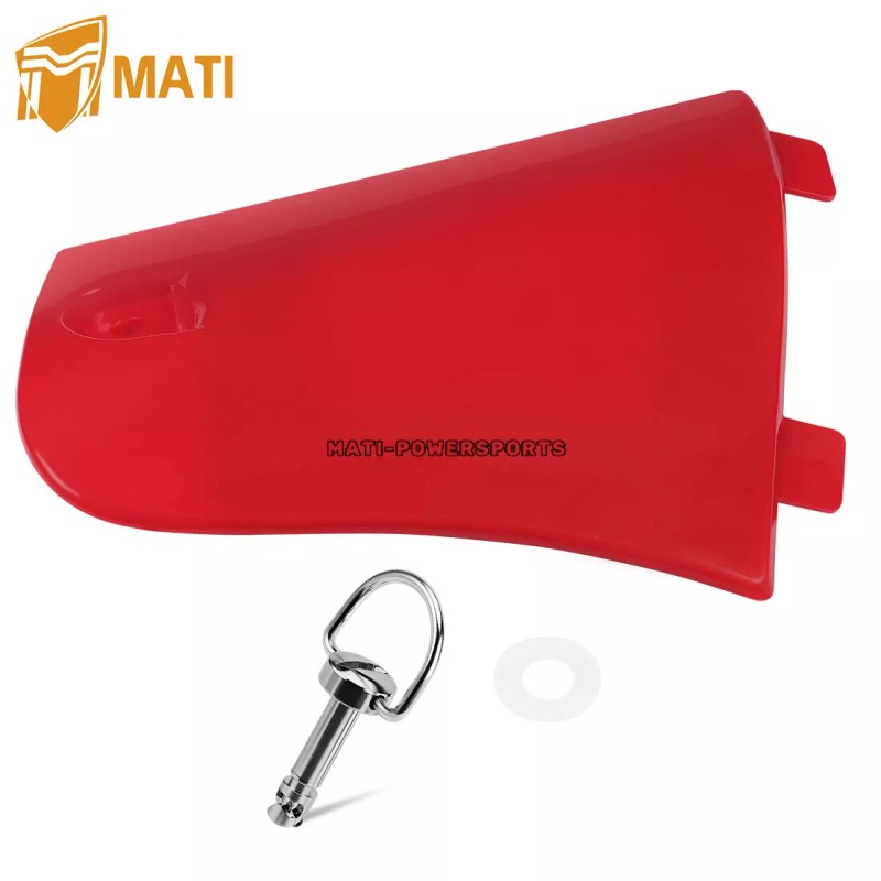 M MATI Red Utility Box Cover Lid & Stud &