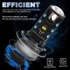 Focos Led H4/9003/hb2 Lupa Alta Y Baja Auto Mini Proyector