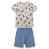 Sanetta Boys' Short Pyjamas, nature melange