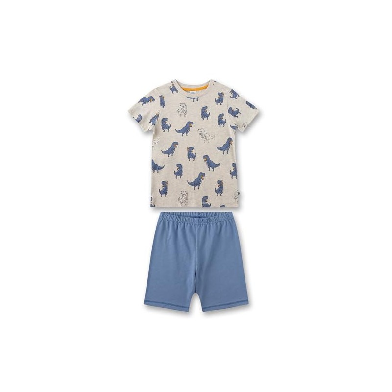 Sanetta Boys' Short Pyjamas, nature melange