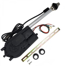 AutoLöc Power Accessories AM FM 12V Chrome Power Antenna Replacement Upgrade Dodge B Truck 1948 - 1953