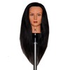 Bellrino 24" Cosmetology Mannequin Manikin Training Head with Human Hair