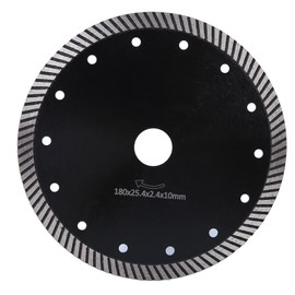 Diamond Saw Blade Cutting Wheel Disc Angle Grinder Accessories for Concrete Granite Marble(180*25.4*2.4*10mm )