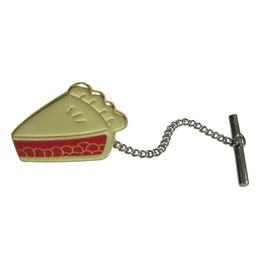 Colorful Pastry Chef Bakery Sliced Fruit Pie Tie Tack
