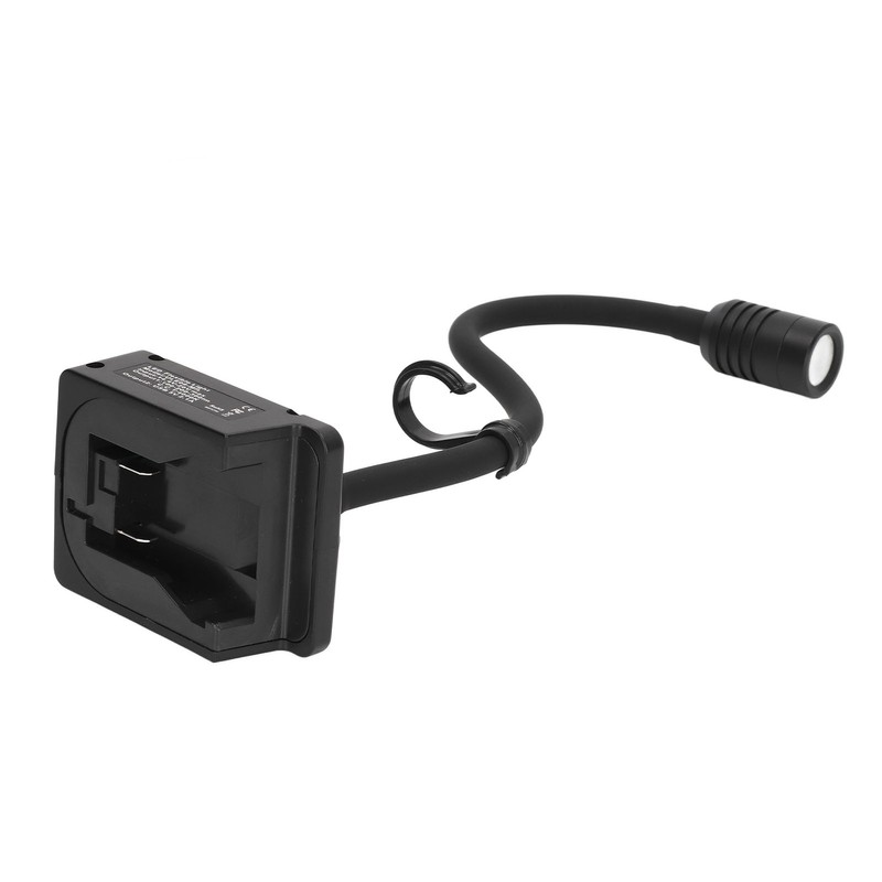Gooseneck Work Light LED Cordless Lamp Rechargeable 2 USB Ports