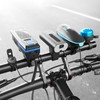 Fkereg Bicycle Handlebar Extender, 20cm Double Clamp Mount Handle Bar
