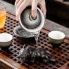 Aeseark Tea Pet-PiXiu,Chinese Purple Clay Pixiu Tea Pet,Kungfu Tea Tray,Tea