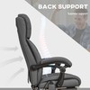 Vinsetto Executive Massage Office Chair with 4 Vibration, Computer Desk