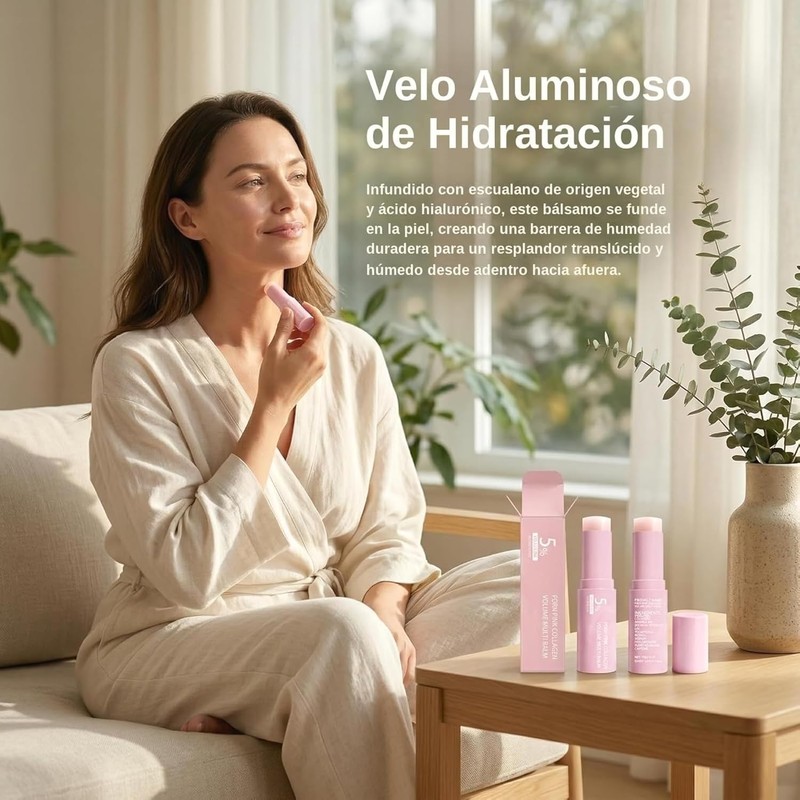 Bálsamo Stick con PDRN, Volufiline, NAD, Colágeno y Mascarilla