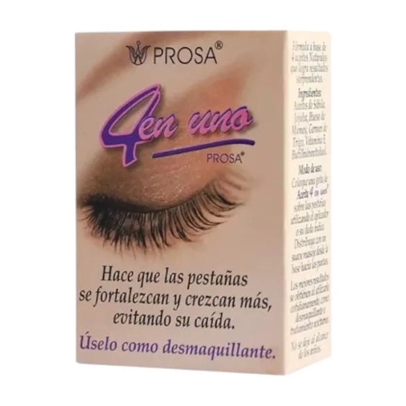 Aceite 4 En 1 Prosa 15 Ml Fortalece Alarga Y