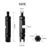 TAKONE Bicycle Valve Wrench, Aluminium Alloy Valve Extractor, 3-in-1 Valve