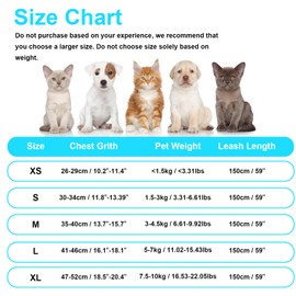 Muecleao Small Dog Harness, No Pull Breathable Cat Harnesses with Leash, Reflective Adjustable Dog Vest, Puppy Harness with Easy Control Handle for Small Dogs and Cats (Green, M)