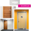 ViroDisplay® Fire Door Keep Shut Circular Aluminium Signs – 75