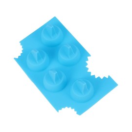 Blue Silicone Ice Cube Trays For Freezer Shark Fin Shape Ice Cube Tray,Novelty Silicone Diy Mould Shark Fin Chocolate Jello Mould Mold Ice Cube Tray Specialty Tools and Gadgets