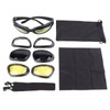 Polarized Motorcycle Riding Goggles Reduce Glare Full Frame Windproof Cycling