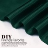 Horbaunal Hunter Green Satin Fabric, 60" Wide, 2 Yards, Soft