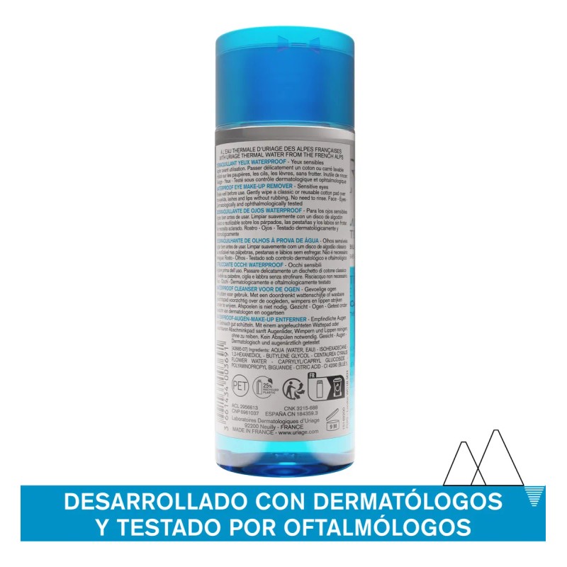 Uriage Desmaquillante de ojos waterproof bifásico 100ml