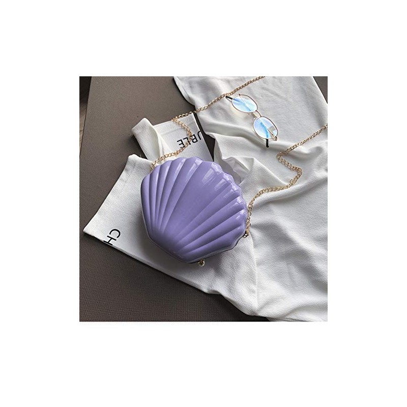 AIBEARTY Cute Seashell Shape Crossbody Purse Small Shoulder Bag with