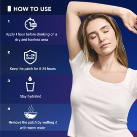 Party Recovery Patch - 84-Pack Party Night Patches - Wake Up Refreshed and Energized with Skin-Friendly Patch - Strong Adhesive for Secure Fit - Natural Ingredients for Quick Recovery